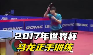 2017乒乓球团体世界杯